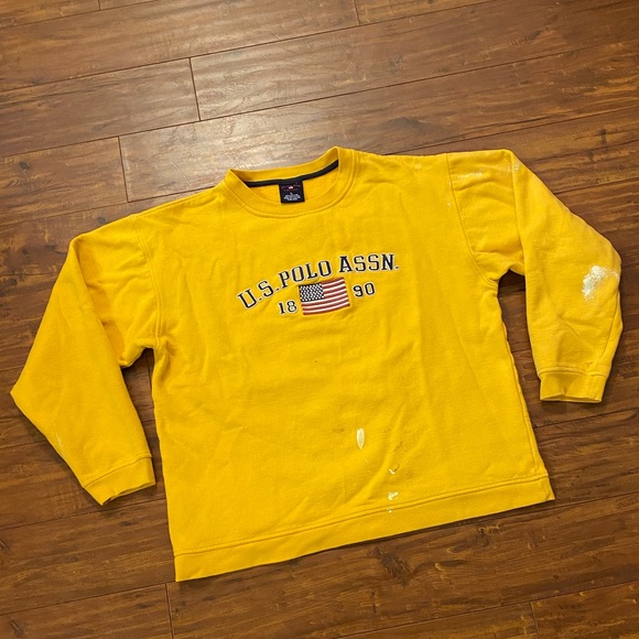 VTG U.S. Polo Association Crewneck Sweater, Size: Large - Picture 7 of 10